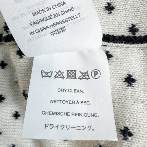 J. Crew 365 Sophie Open-front Polka dot Sweater Blazer in Navy/Ivory - Picture 11 of 16